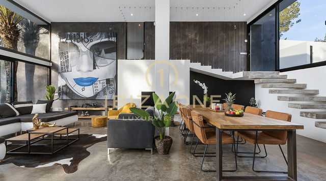 Moderne luxe villa omgeven door een tropische tuin te koop, Ibiza - Moderne luxe villa omgeven door een tropische tuin te huur, Ibiza