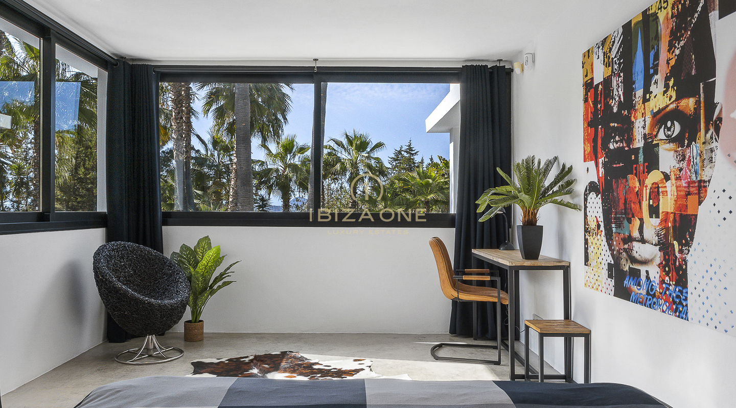 Moderna villa di lusso circondata da un giardino tropicale in vendita, Ibiza - Moderna villa di lusso circondata da un giardino tropicale in affitto, Ibiza