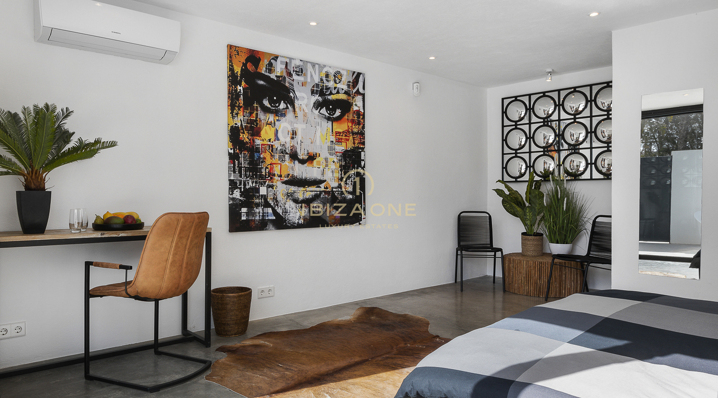 Moderne Luxusvilla umgeben von einem tropischen Garten zu verkaufen, Ibiza – Moderne Luxusvilla umgeben von einem tropischen Garten zu vermieten, Ibiza