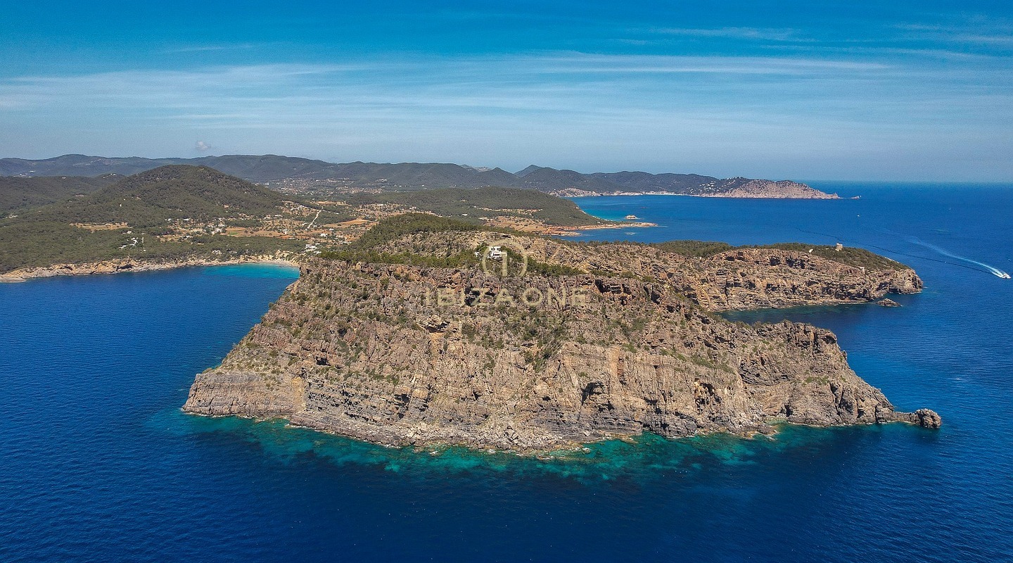 Esclusivo rifugio nella penisola con licenza di affitto turistico: 3 case di lusso con accesso privato al mare in vendita e in affitto, Ibiza