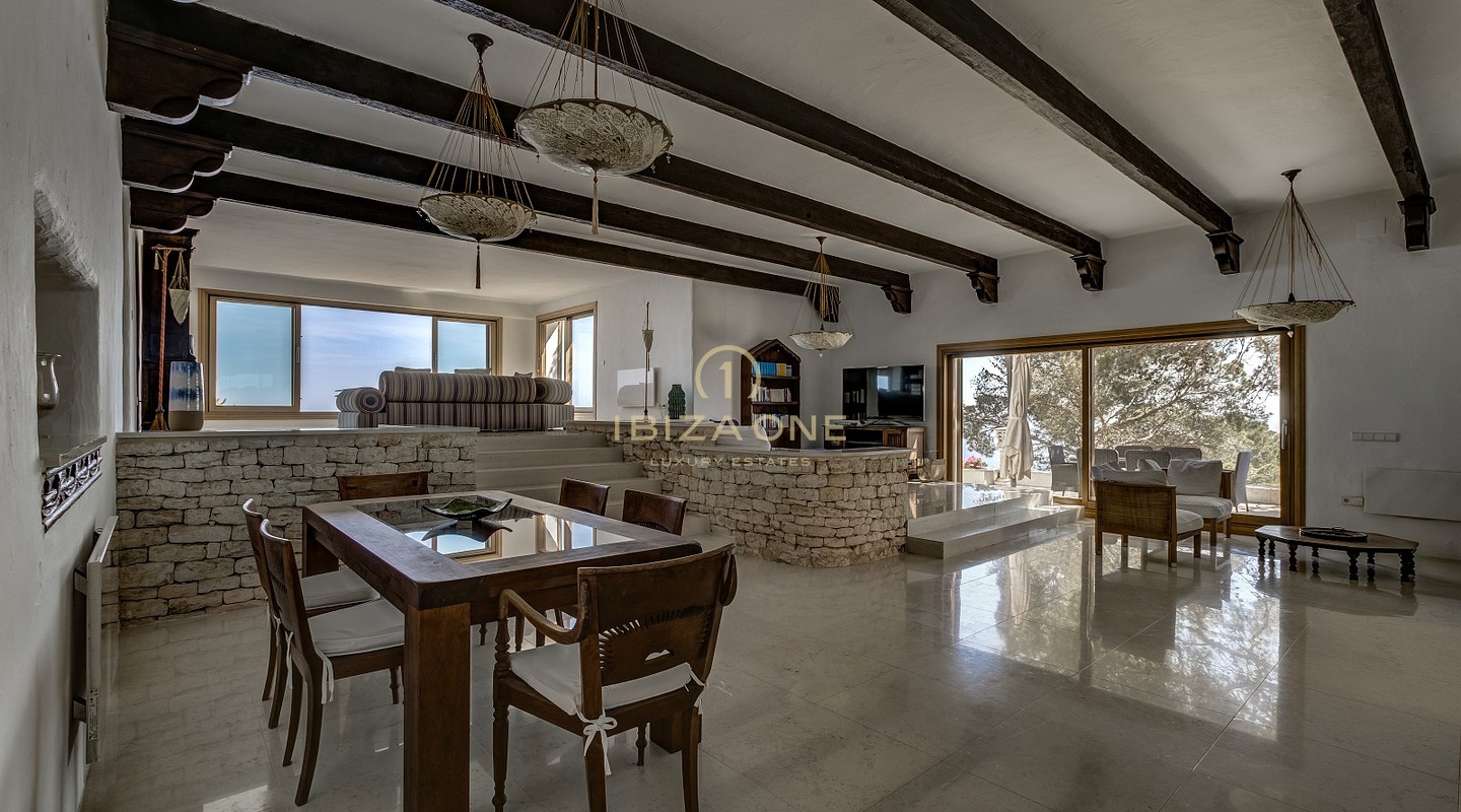 Exclusive Peninsula Retreat with tourist rental licence: 3 Luxury Homes with Private Sea Access for sale and rent, Ibiza