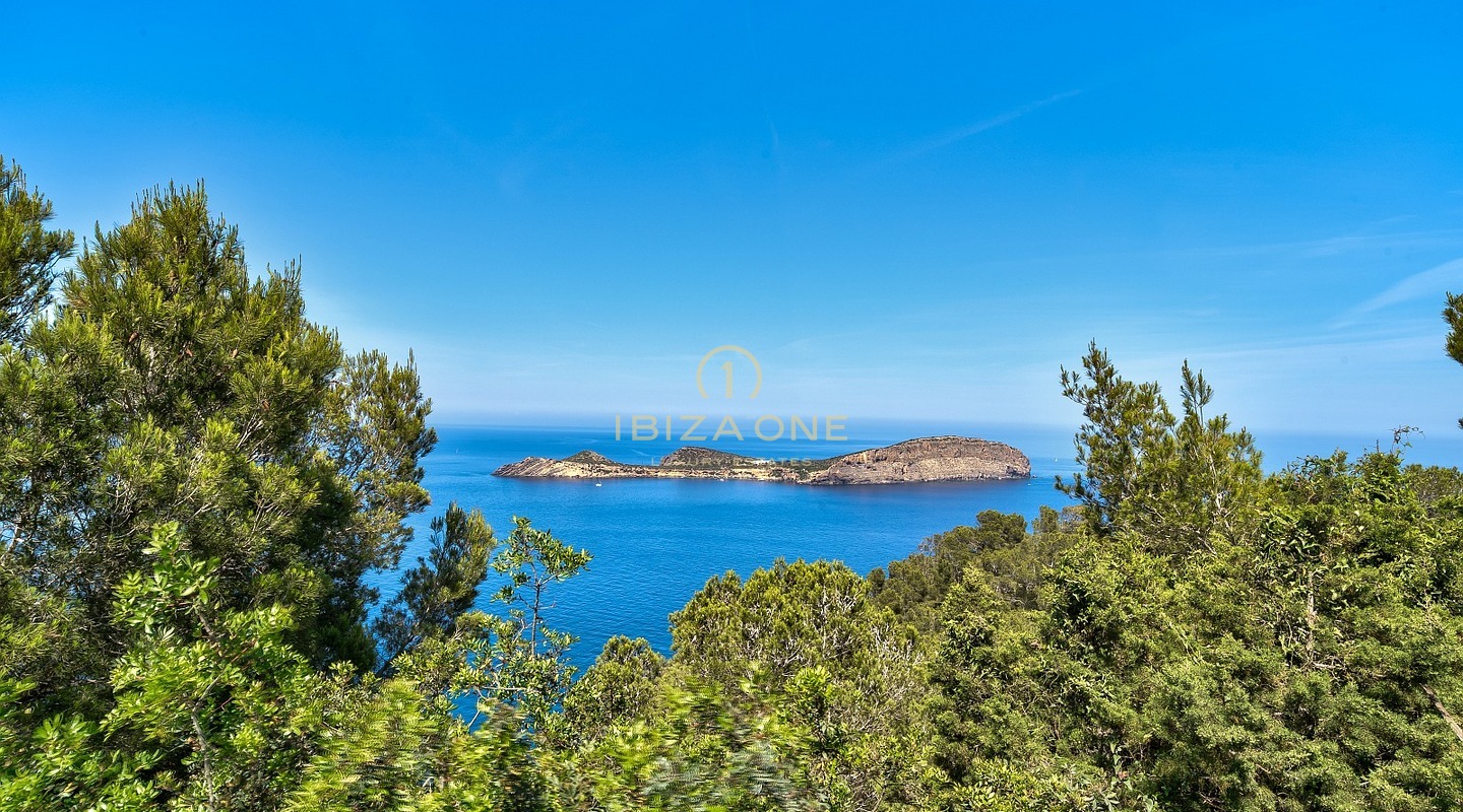 Esclusivo rifugio nella penisola con licenza di affitto turistico: 3 case di lusso con accesso privato al mare in vendita e in affitto, Ibiza