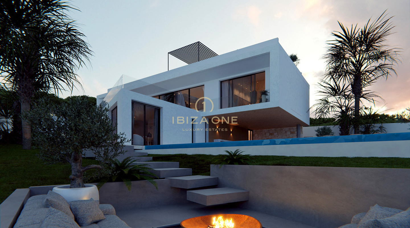 Villa mit sechs Schlafzimmern in Vista Alegre mit Blick auf das Meer und Formentera