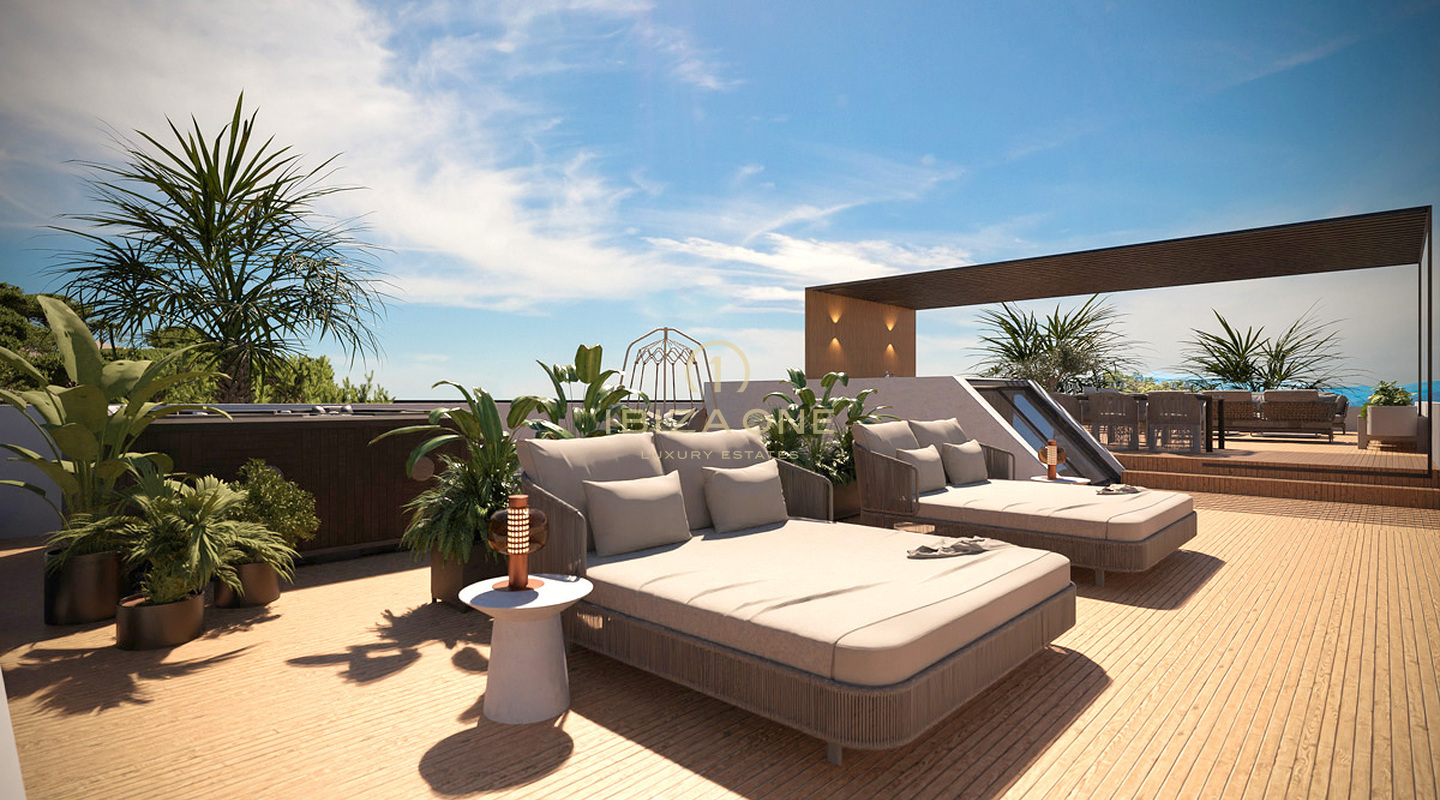 Six-bedroom villa in Vista Alegre with sea and Formentera views