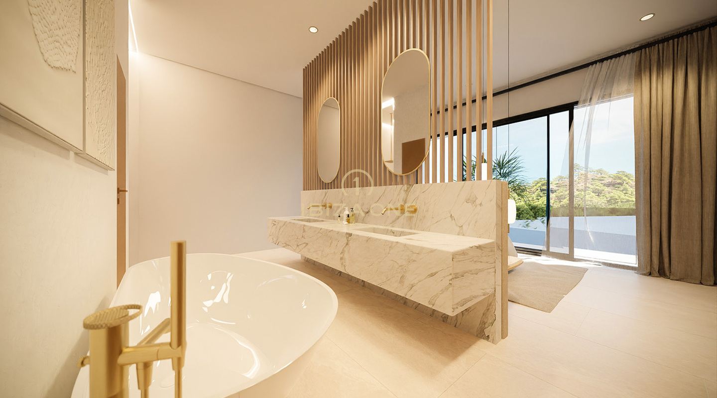 Villa met zes slaapkamers in Vista Alegre met uitzicht op zee en Formentera
