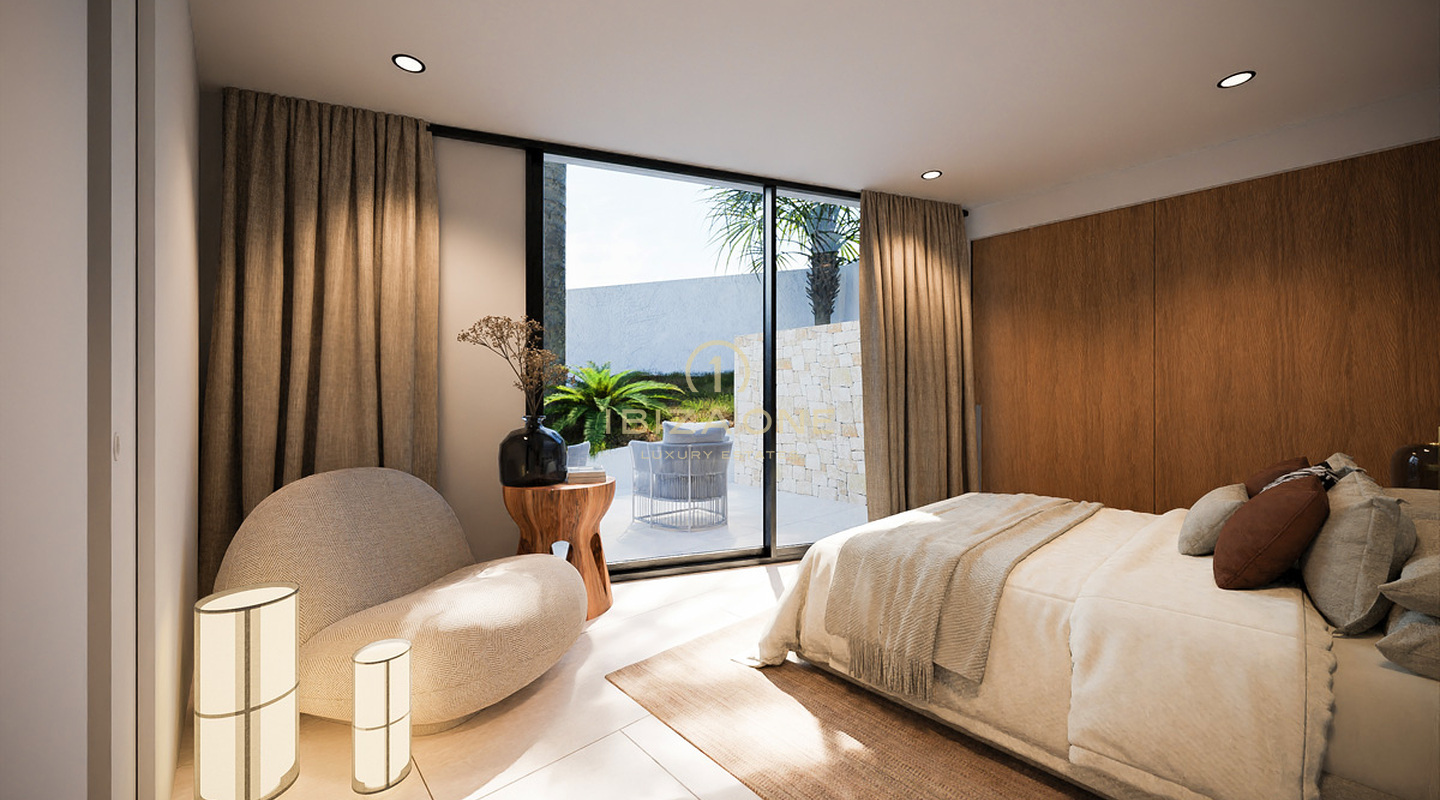 Villa mit sechs Schlafzimmern in Vista Alegre mit Blick auf das Meer und Formentera