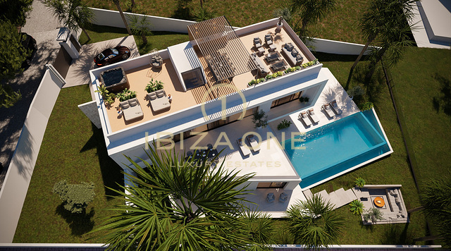 Villa de six chambres à Vista Alegre avec vue sur la mer et Formentera