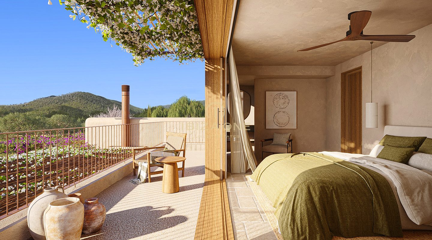 Parcela con vistas al mar y licencia para una propiedad de lujo entre Ibiza y Sant Josep cerca de Salinas en venta, Ibiza - Parcela con vistas al mar y licencia para una propiedad de lujo entre Ibiza y Sant Josep cerca de Salinas en alquiler, Ibiza