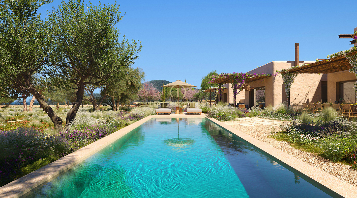 Terrain avec vue sur la mer et permis pour une propriété de luxe entre Ibiza et Sant Josep près de Salinas à vendre, Ibiza - Terrain avec vue sur la mer et permis pour une propriété de luxe entre Ibiza et Sant Josep près de Salinas à louer, Ibiza