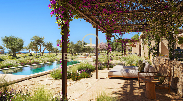Terrain avec vue sur la mer et permis pour une propriété de luxe entre Ibiza et Sant Josep près de Salinas à vendre, Ibiza - Terrain avec vue sur la mer et permis pour une propriété de luxe entre Ibiza et Sant Josep près de Salinas à louer, Ibiza