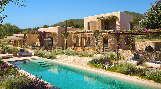 Terrain avec vue sur la mer et permis pour une propriété de luxe entre Ibiza et Sant Josep près de Salinas à vendre, Ibiza - Terrain avec vue sur la mer et permis pour une propriété de luxe entre Ibiza et Sant Josep près de Salinas à louer, Ibiza