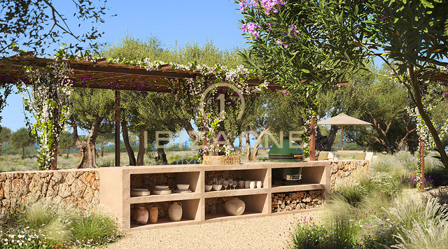 Terrain avec vue sur la mer et permis pour une propriété de luxe entre Ibiza et Sant Josep près de Salinas à vendre, Ibiza - Terrain avec vue sur la mer et permis pour une propriété de luxe entre Ibiza et Sant Josep près de Salinas à louer, Ibiza