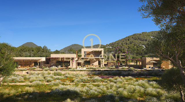 Terrain avec vue sur la mer et permis pour une propriété de luxe entre Ibiza et Sant Josep près de Salinas à vendre, Ibiza - Terrain avec vue sur la mer et permis pour une propriété de luxe entre Ibiza et Sant Josep près de Salinas à louer, Ibiza