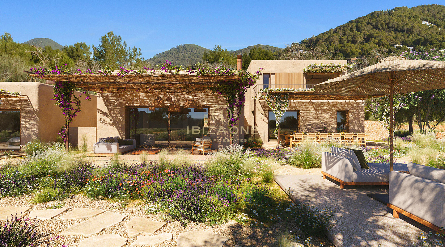 Terrain avec vue sur la mer et permis pour une propriété de luxe entre Ibiza et Sant Josep près de Salinas à vendre, Ibiza - Terrain avec vue sur la mer et permis pour une propriété de luxe entre Ibiza et Sant Josep près de Salinas à louer, Ibiza