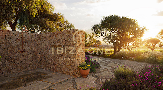 Terrain avec vue sur la mer et permis pour une propriété de luxe entre Ibiza et Sant Josep près de Salinas à vendre, Ibiza - Terrain avec vue sur la mer et permis pour une propriété de luxe entre Ibiza et Sant Josep près de Salinas à louer, Ibiza