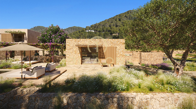 Terrain avec vue sur la mer et permis pour une propriété de luxe entre Ibiza et Sant Josep près de Salinas à vendre, Ibiza - Terrain avec vue sur la mer et permis pour une propriété de luxe entre Ibiza et Sant Josep près de Salinas à louer, Ibiza