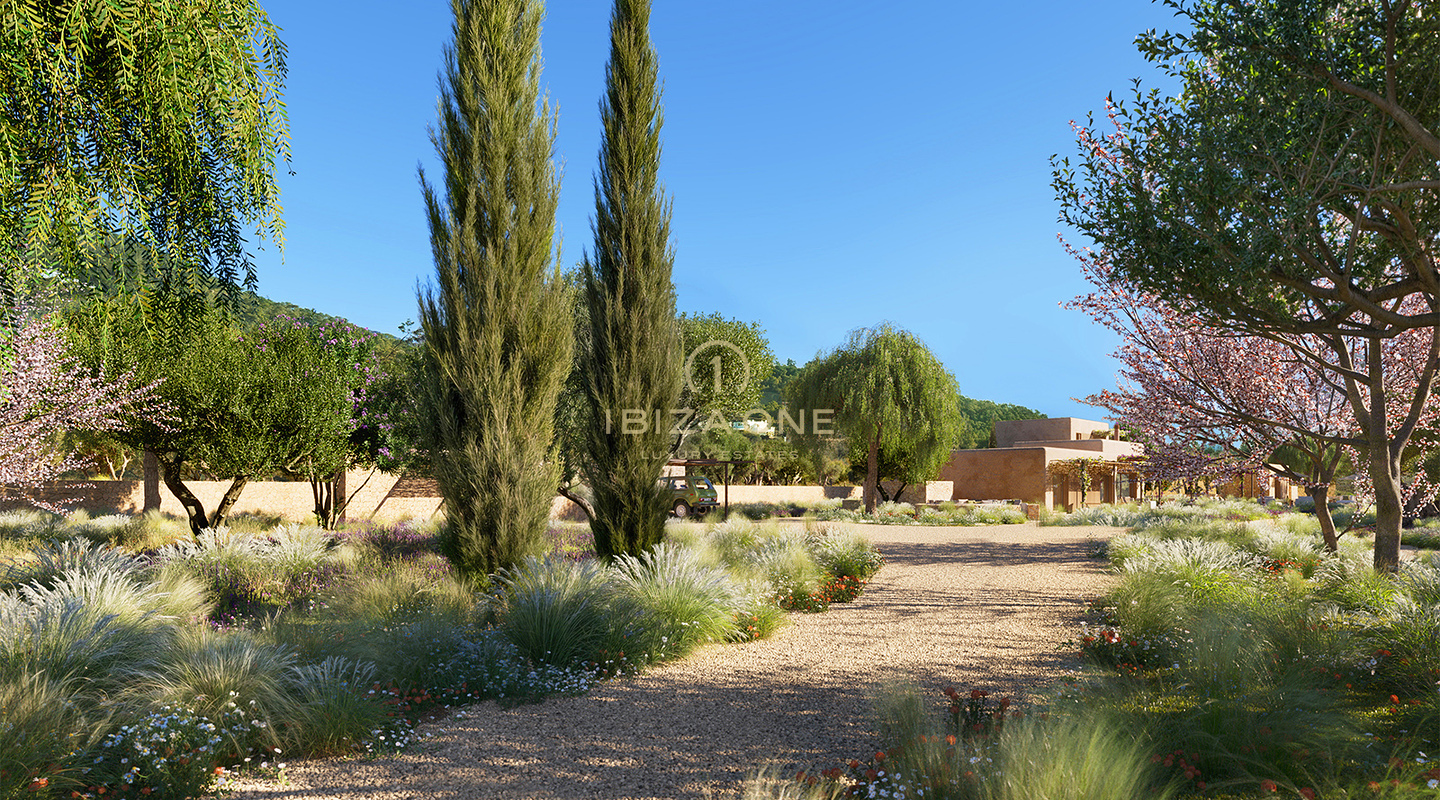 Terrain avec vue sur la mer et permis pour une propriété de luxe entre Ibiza et Sant Josep près de Salinas à vendre, Ibiza - Terrain avec vue sur la mer et permis pour une propriété de luxe entre Ibiza et Sant Josep près de Salinas à louer, Ibiza