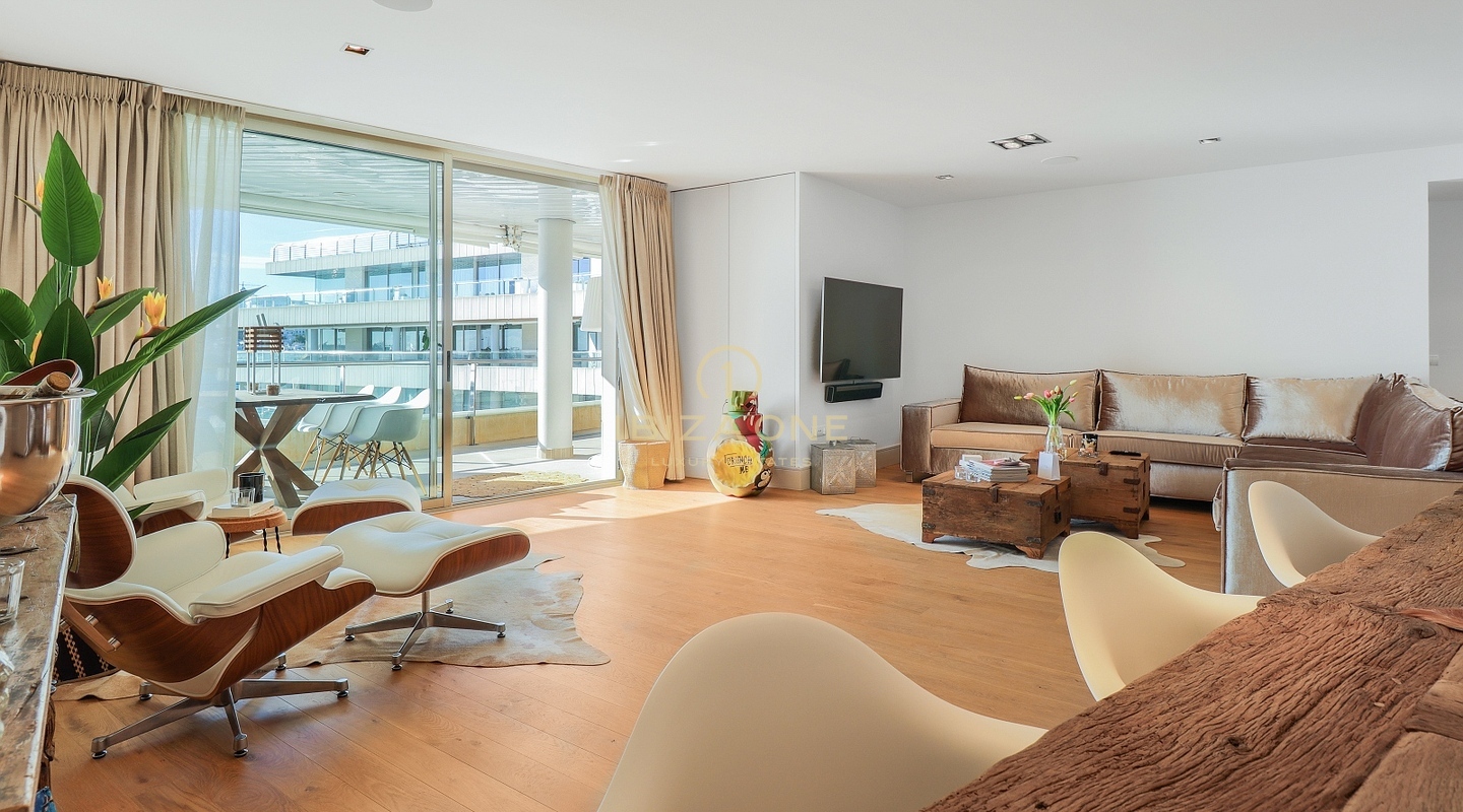 Moderno appartamento di lusso sul Paseo Maritimo nell'Edificio Miramar con Dalt Vila e vista sul mare in vendita, Ibiza - Moderno appartamento di lusso sul Paseo Maritimo nell'Edificio Miramar con Dalt Vila e vista sul mare in affitto, Ibiza