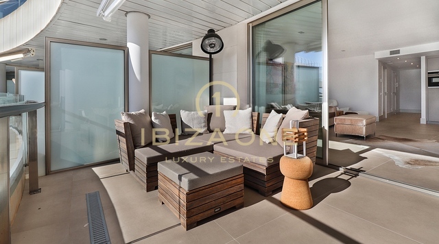Moderno apartamento de lujo en Paseo Maritimo en Edificio Miramar con Dalt Vila y vistas al mar en venta, Ibiza - Moderno apartamento de lujo en Paseo Maritimo en Edificio Miramar con Dalt Vila y vistas al mar en alquiler, Ibiza