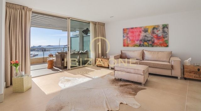 Modern luxury apartment on Paseo Maritimo in Edificio Miramar with Dalt Vila and sea views for sale, Ibiza - Modern luxury apartment on Paseo Maritimo in Edificio Miramar with Dalt Vila and sea views for rent, Ibiza