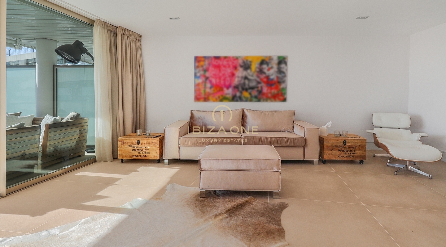 Modernes Luxusapartment am Paseo Maritimo im Edificio Miramar mit Dalt Vila und Meerblick zu verkaufen, Ibiza - Modernes Luxusapartment am Paseo Maritimo im Edificio Miramar mit Dalt Vila und Meerblick zu vermieten, Ibiza