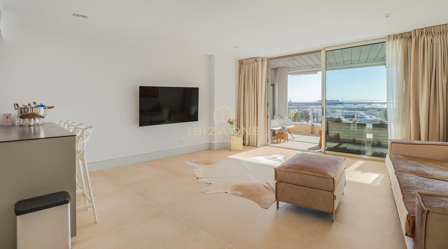 Moderno appartamento di lusso sul Paseo Maritimo nell'Edificio Miramar con Dalt Vila e vista sul mare in vendita, Ibiza - Moderno appartamento di lusso sul Paseo Maritimo nell'Edificio Miramar con Dalt Vila e vista sul mare in affitto, Ibiza