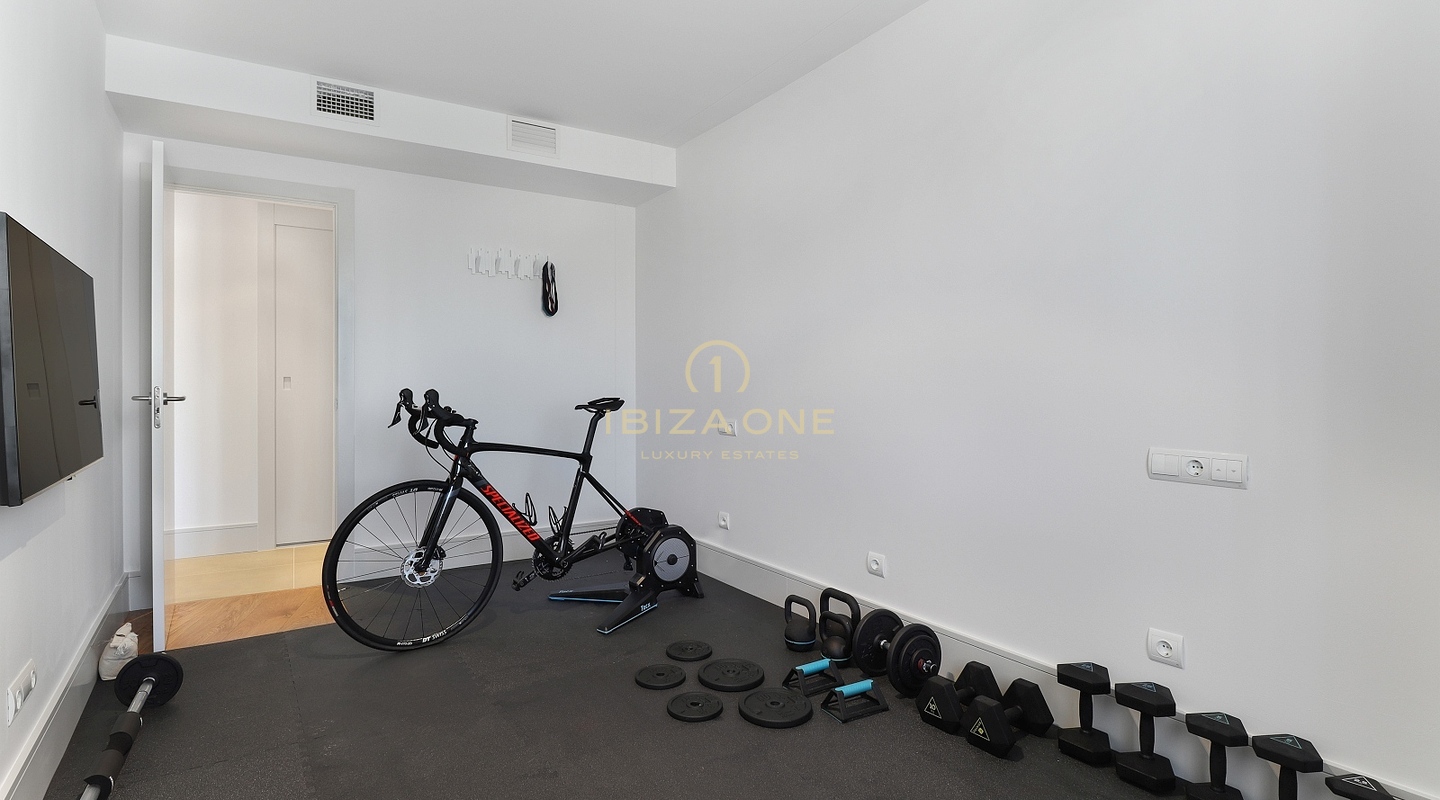 Modernes Luxusapartment am Paseo Maritimo im Edificio Miramar mit Dalt Vila und Meerblick zu verkaufen, Ibiza - Modernes Luxusapartment am Paseo Maritimo im Edificio Miramar mit Dalt Vila und Meerblick zu vermieten, Ibiza