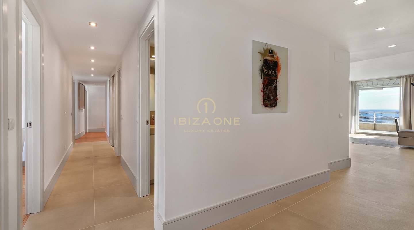 Moderno apartamento de lujo en Paseo Maritimo en Edificio Miramar con Dalt Vila y vistas al mar en venta, Ibiza - Moderno apartamento de lujo en Paseo Maritimo en Edificio Miramar con Dalt Vila y vistas al mar en alquiler, Ibiza