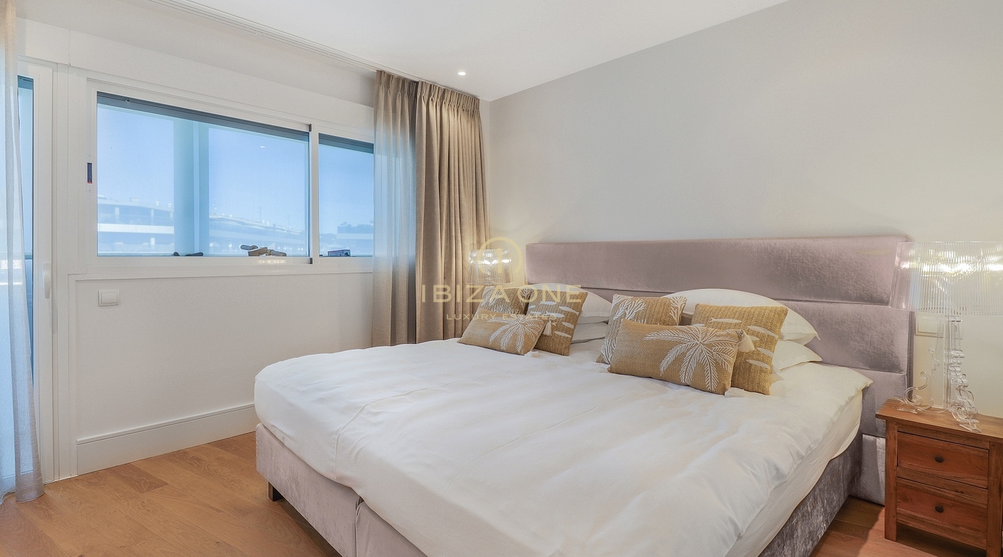 Modernes Luxusapartment am Paseo Maritimo im Edificio Miramar mit Dalt Vila und Meerblick zu verkaufen, Ibiza - Modernes Luxusapartment am Paseo Maritimo im Edificio Miramar mit Dalt Vila und Meerblick zu vermieten, Ibiza