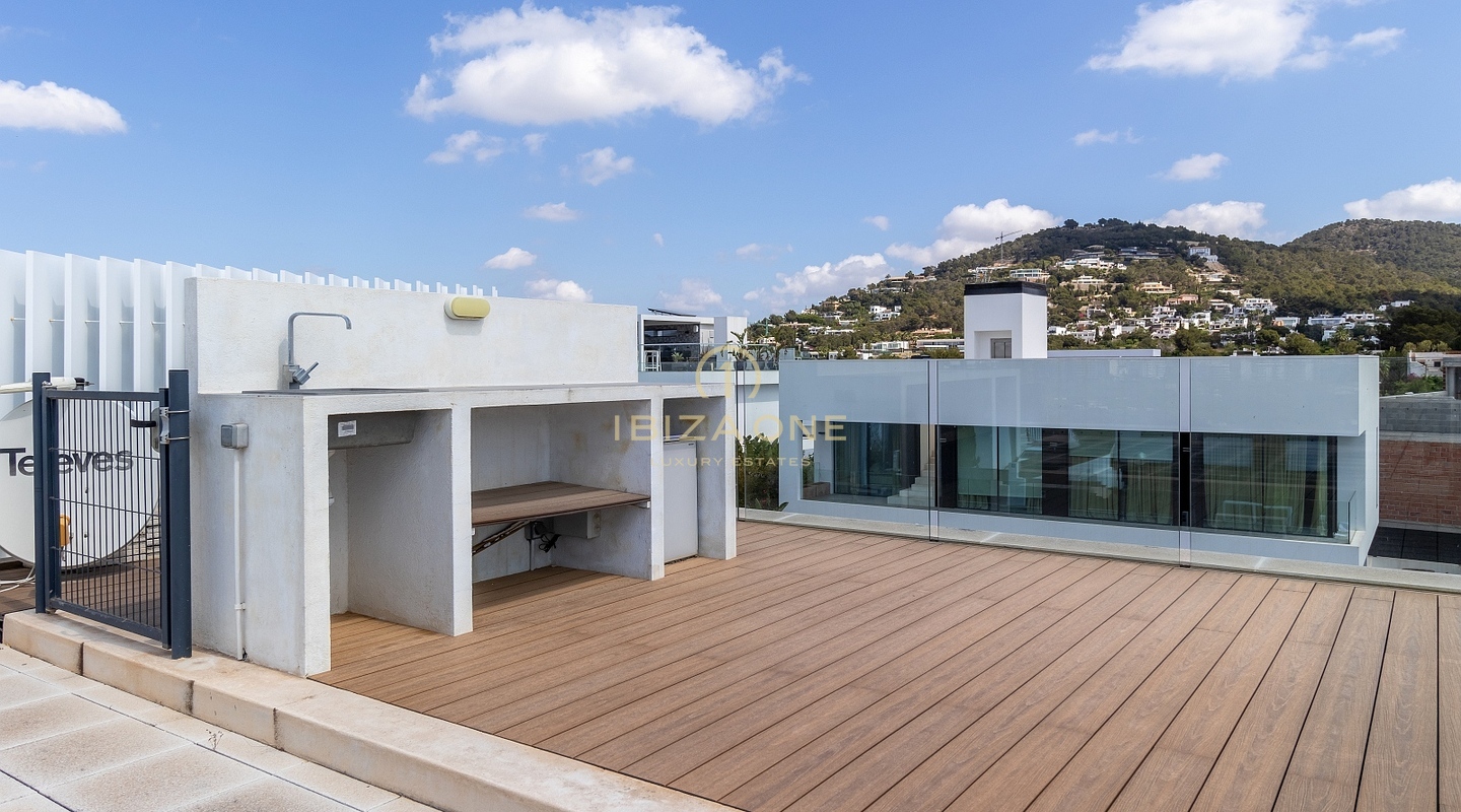 Moderna villa di lusso con piscina e vista panoramica sul mare e su Dalt Vila in vendita, Ibiza - Moderna villa di lusso con piscina e vista panoramica sul mare e su Dalt Vila in affitto, Ibiza