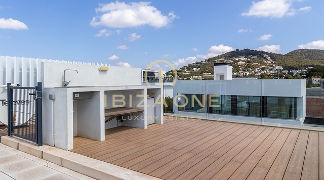 Villa de luxe moderne avec piscine et vue panoramique sur la mer et Dalt Vila à vendre, Ibiza - Villa de luxe moderne avec piscine et vue panoramique sur la mer et Dalt Vila à louer, Ibiza