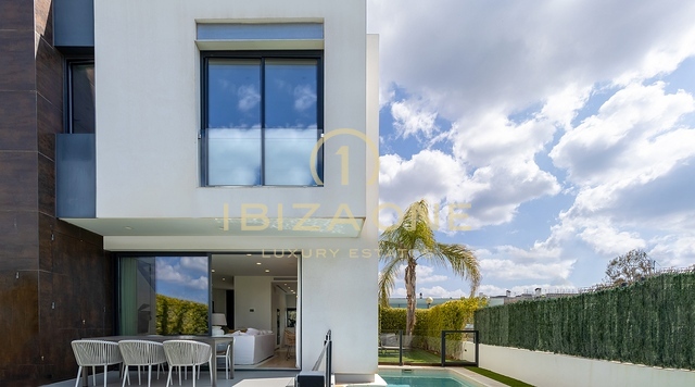 Villa de luxe moderne avec piscine et vue panoramique sur la mer et Dalt Vila à vendre, Ibiza - Villa de luxe moderne avec piscine et vue panoramique sur la mer et Dalt Vila à louer, Ibiza