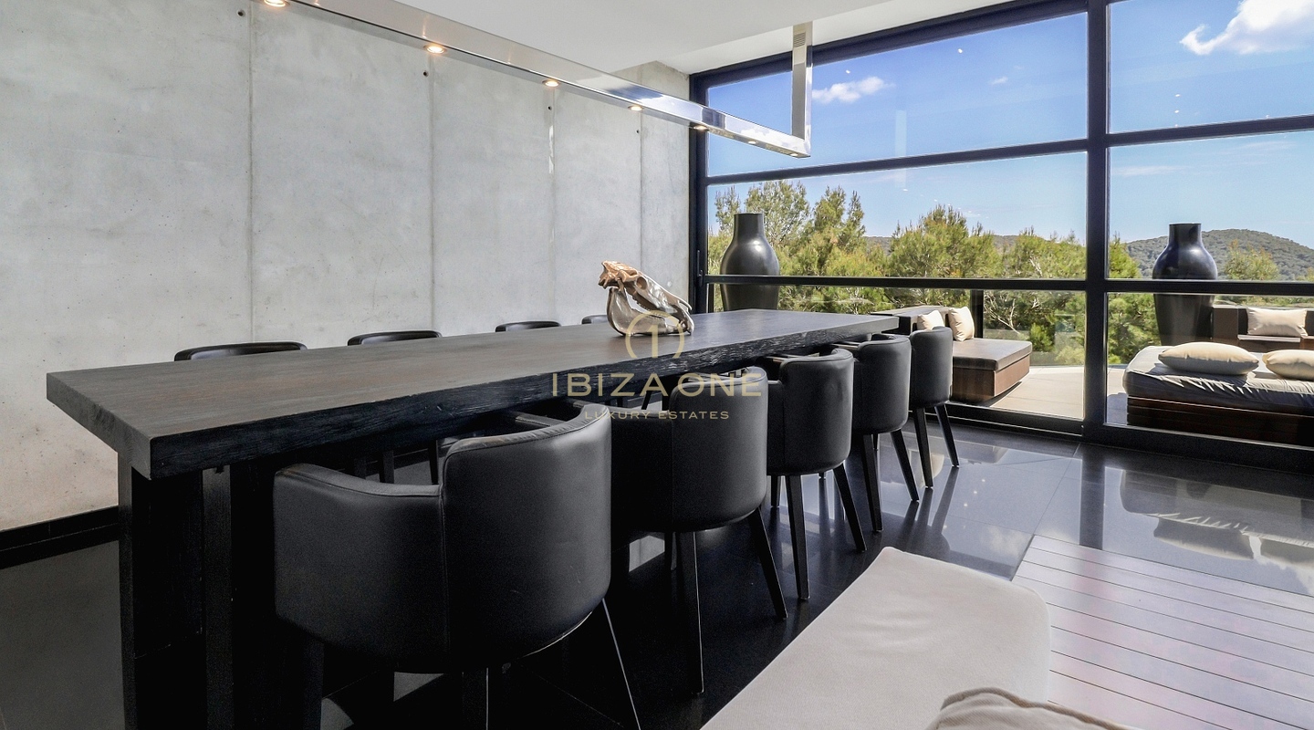 Designer-Luxusvilla mit Meerblick und Vermietungslizenz in Can Furnet zu verkaufen, Ibiza – Designer-Luxusvilla mit Meerblick und Vermietungslizenz in Can Furnet zu vermieten, Ibiza