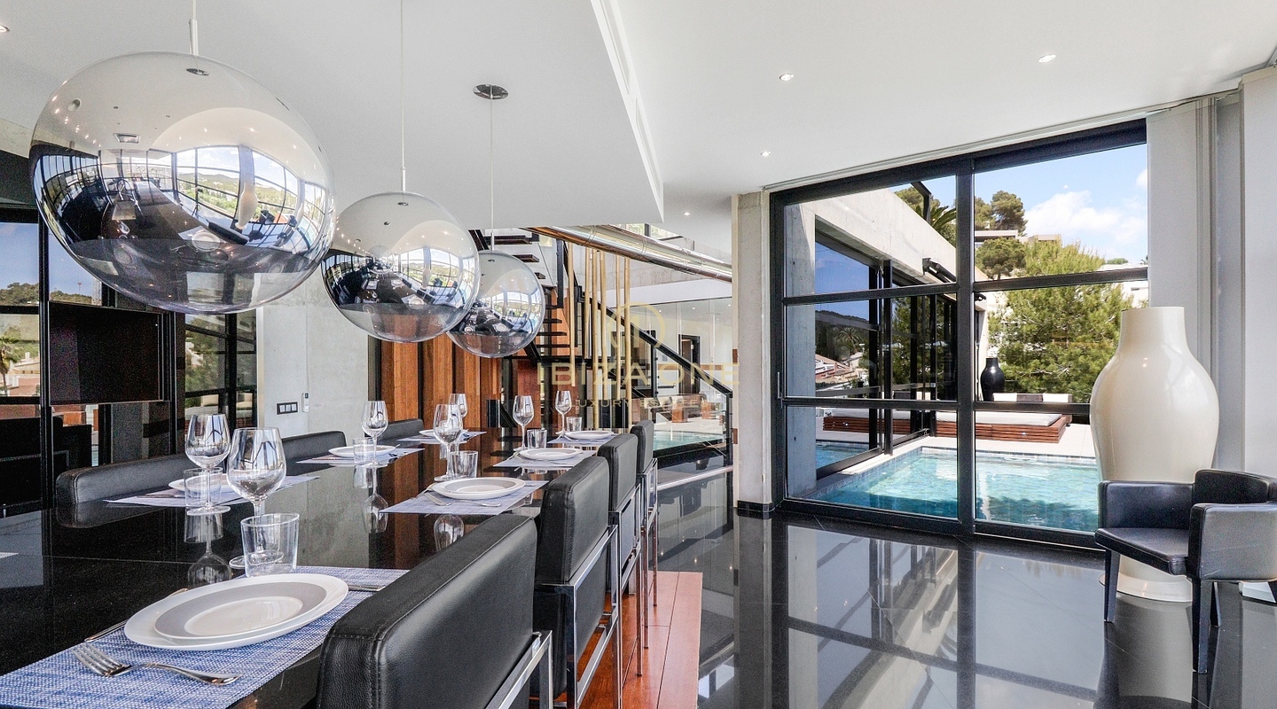 Design luxe villa met zeezicht en verhuurvergunning in Can Furnet te koop, Ibiza - Design luxe villa met zeezicht en verhuurvergunning in Can Furnet te huur, Ibiza