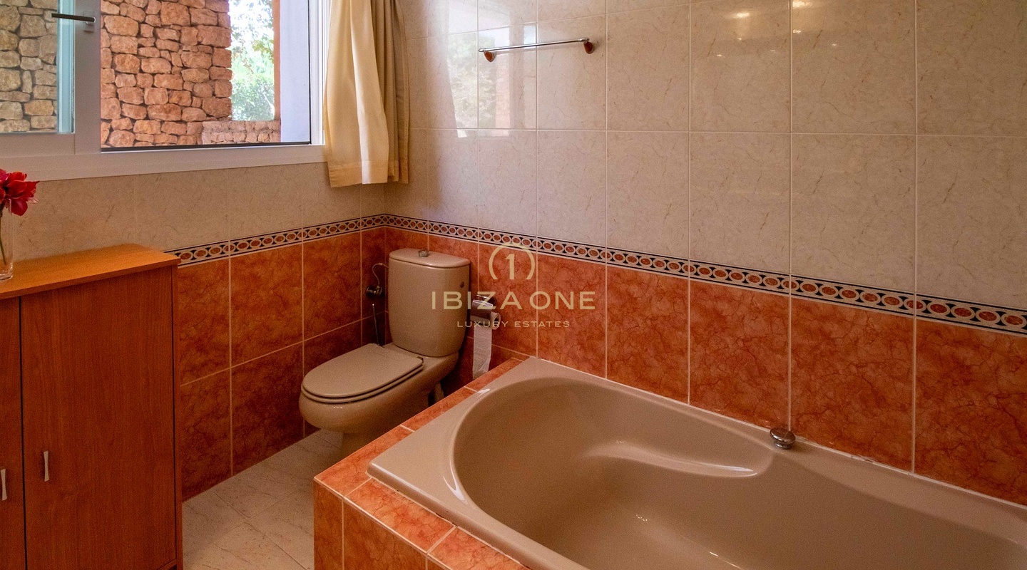Exquisite authentic luxury finca with Dalt Vila and sea views for sale, Ibiza
