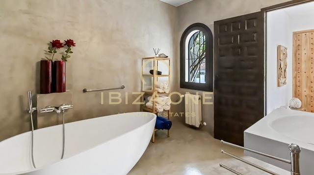 Private and secluded luxury villa in Sa Carroca for sale, Ibiza