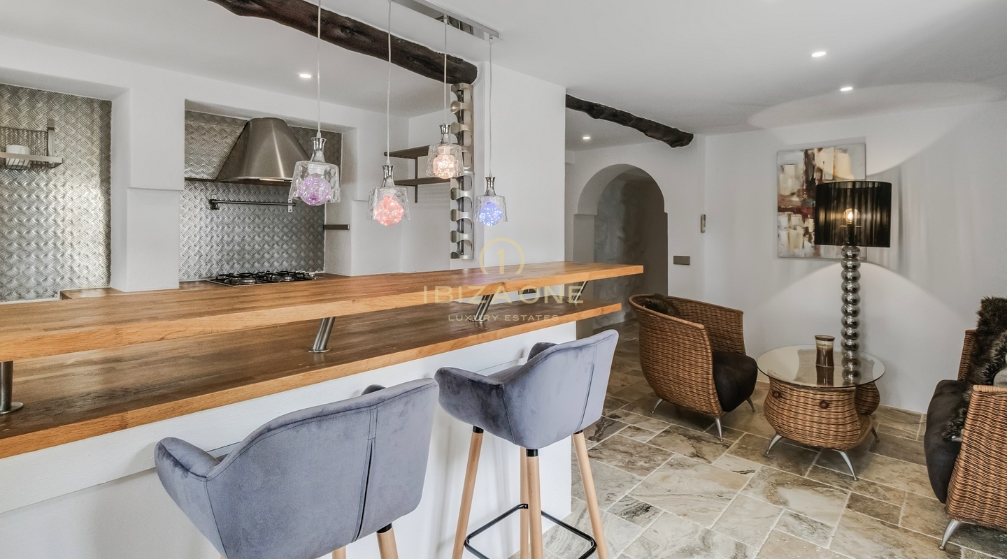 Villa de luxe privée et isolée à vendre à Sa Carroca, Ibiza