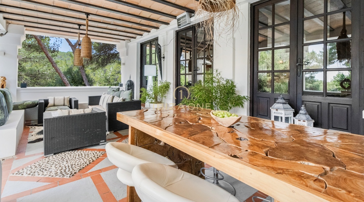 Villa di lusso privata e appartata in vendita a Sa Carroca, Ibiza