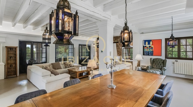 Private and secluded luxury villa in Sa Carroca for sale, Ibiza