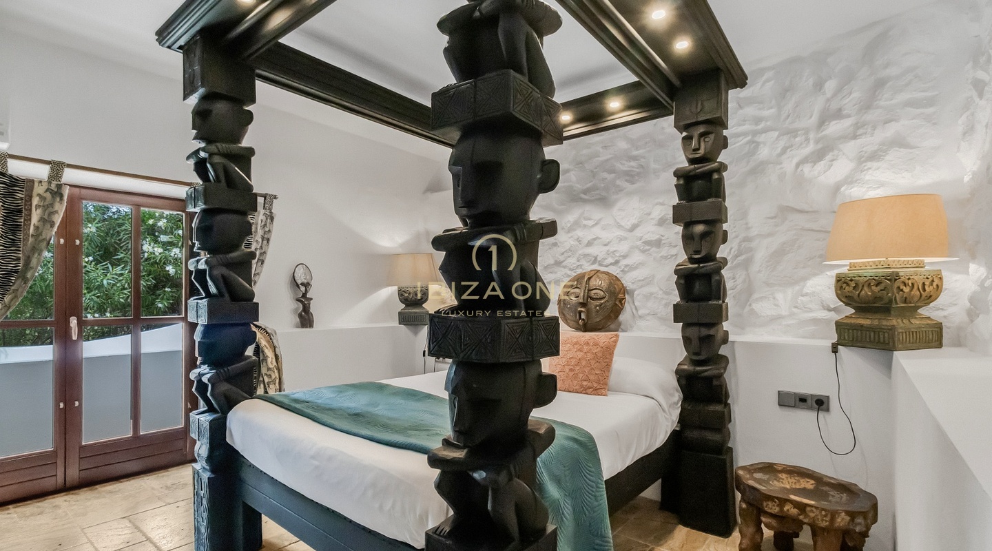 Private und abgeschiedene Luxusvilla in Sa Carroca zu verkaufen, Ibiza