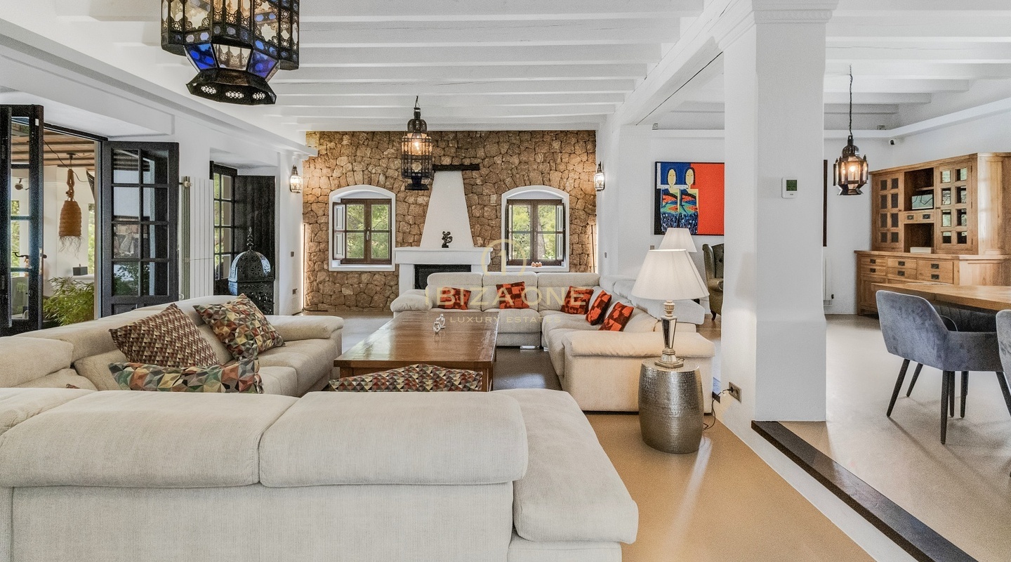 Private und abgeschiedene Luxusvilla in Sa Carroca zu verkaufen, Ibiza