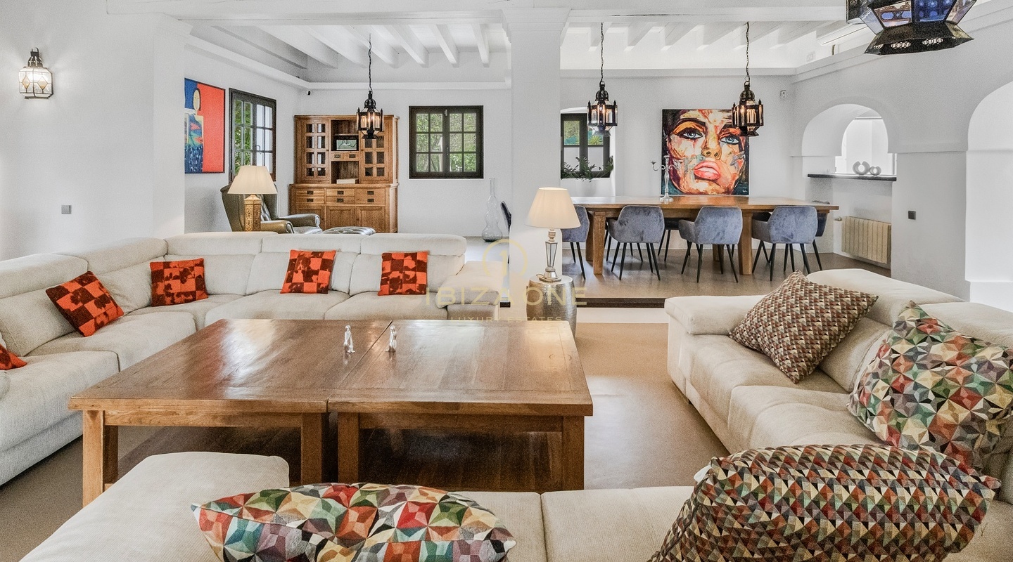 Private und abgeschiedene Luxusvilla in Sa Carroca zu verkaufen, Ibiza