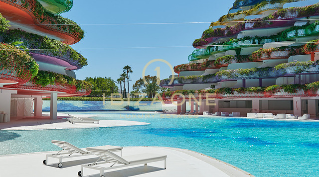 Appartement de luxe de 2 chambres dans l'immeuble exclusif Las Boas à vendre, Ibiza - Appartement de luxe de 2 chambres dans l'immeuble exclusif Las Boas à louer, Ibiza