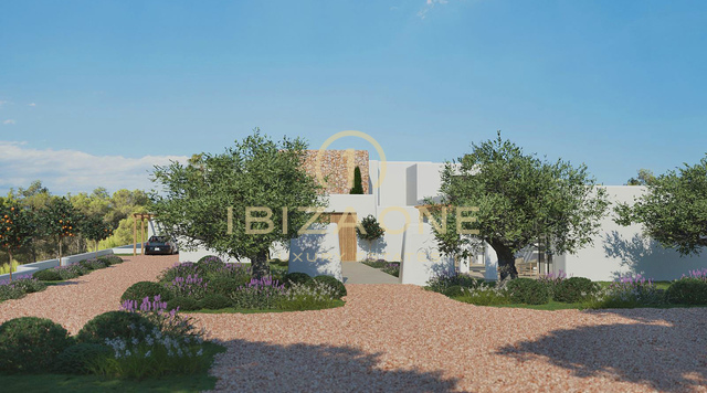 Villa de luxe en première ligne de mer avec projet de rénovation Blakstad et piscine gigantesque à vendre, Ibiza - à quelques pas de la plage et de la mer