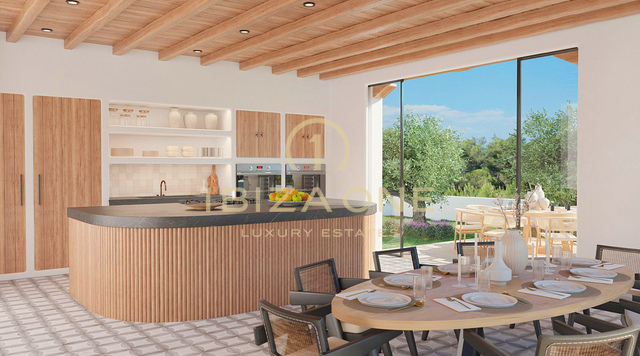 Villa di lusso in prima linea sul mare con progetto di ristrutturazione Blakstad e piscina gigantesca in vendita, Ibiza - a pochi passi dalla spiaggia e dal mare