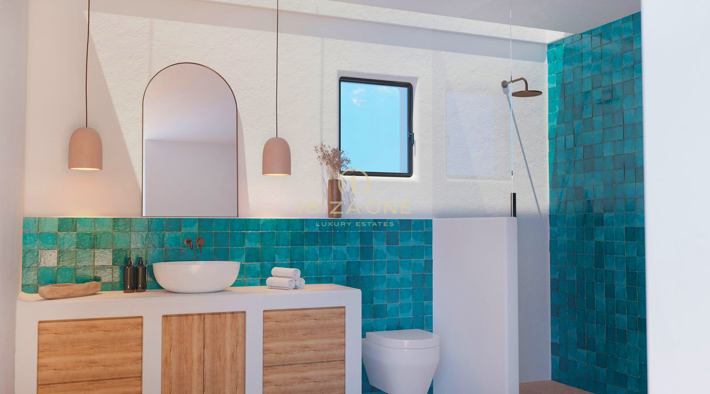 Luxusvilla in erster Meereslinie mit Blakstad-Renovierungsprojekt und riesigem Pool zu verkaufen, Ibiza – nur wenige Schritte zum Strand und Meer