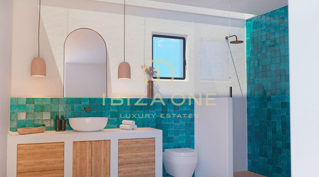 Villa de luxe en première ligne de mer avec projet de rénovation Blakstad et piscine gigantesque à vendre, Ibiza - à quelques pas de la plage et de la mer
