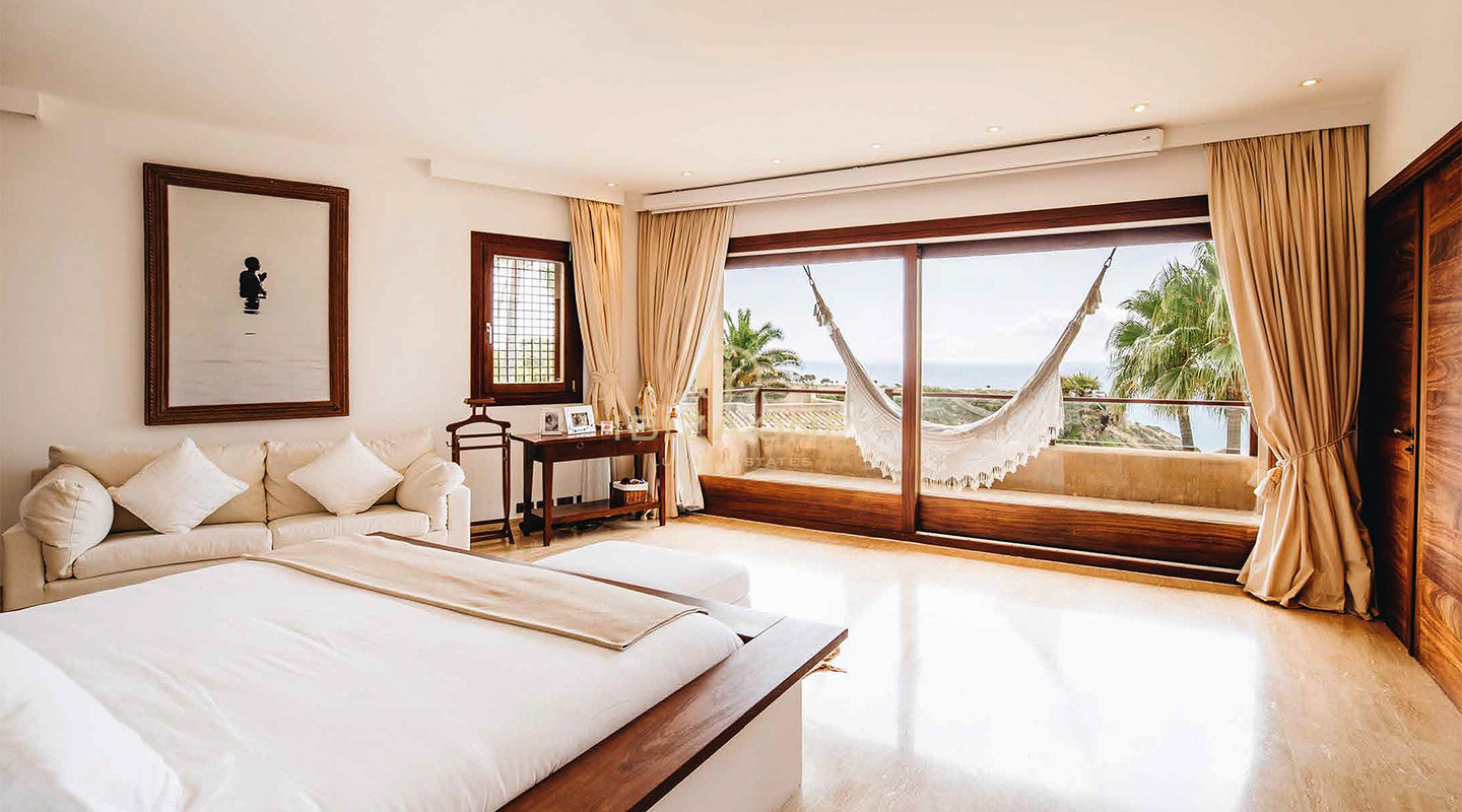 Maison de rêve de luxe avec vue imprenable sur l'océan à louer, Ibiza