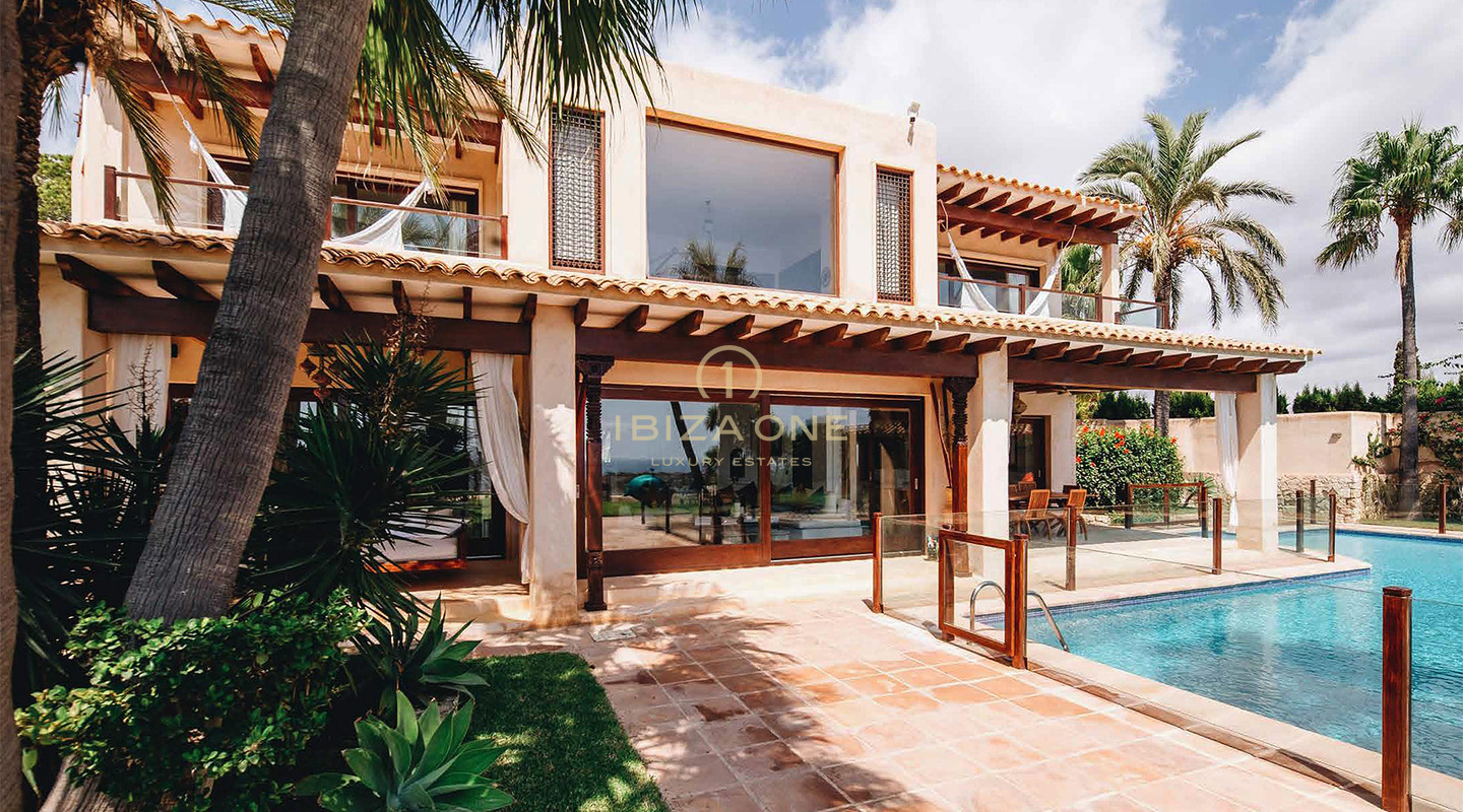 Maison de rêve de luxe avec vue imprenable sur l'océan à louer, Ibiza
