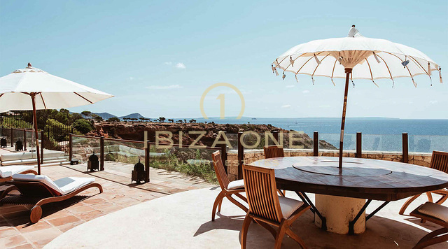 Casa da sogno di lusso con vista mozzafiato sull'oceano in affitto, Ibiza
